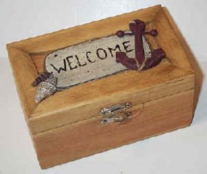 Nautical Wood Box