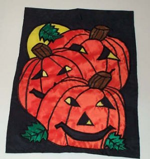 Pumpkins Garden Flag