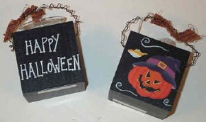 Halloween votive holder