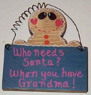 Gingerbread plaque/ Christmas decoration