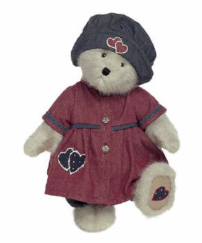 MADISON BOYDS COLLECTION PLUSH "HEART TO HEART" BEAR 