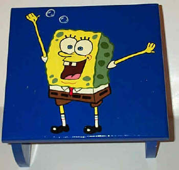 Spongebob foot stool