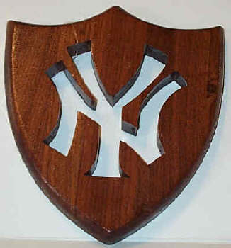 Yankees Plaque - Click Image to Close