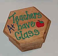 Teacher jewelry box