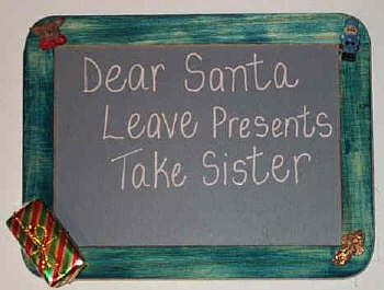 Decorative Chalkboard wit