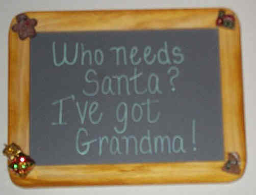 Decorative Chalkboard wit