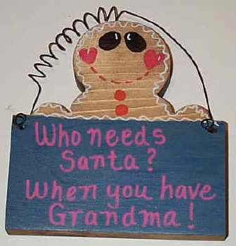 Gingerbread plaque/ Christmas decoration - Click Image to Close