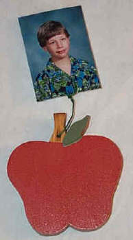 Apple photo holder