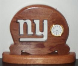 NY Giants Clock