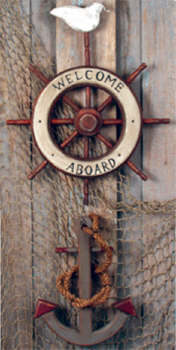 Shipwheel and Anchor